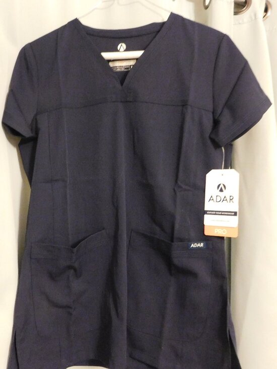 ADAR Pro Scrub Top for Women, Size XS - Picture 1 of 3
